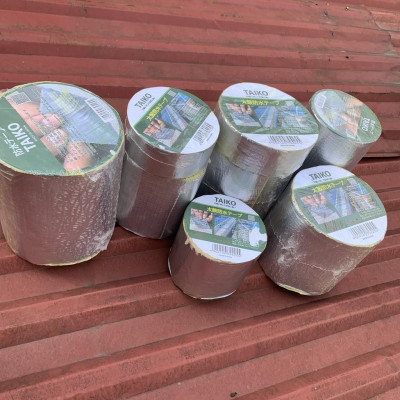 (Dài 10m, Rộng 5cm) Băng Keo, Keo Dán Chống Thấm, Chống Dột Taiko Nhật Bản Băng Keo Chống Thấm Dột,Vá Chám Vết Nứt Trần Sàn Nhà Taikomi Japan Băng keo chống thấm TAIKO Nhật Bản chắc chắn, chống thấm dột, dán tường, dán mái tôn, máng xối, lô gia