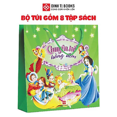 Sách - Chuyện Kể Hằng Đêm - Combo 8 Tập - Đinh Tị Books