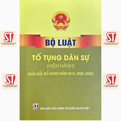 Sách - Bộ Luật Tố Tụng Dân Sự ( Sửa Đổi, Bổ Sung Năm 2019, 2020,2022) - NXB Chính Trị Quốc Gia