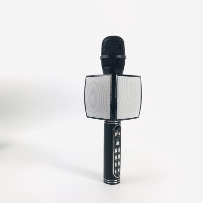 Micro Karaoke Bluetooth Kèm loa Bass GUTEK YS91 Âm Thanh Chất Lượng, Âm Bass Cực Ấm, Mic Bắt Giọng Cực Tốt, Hỗ Trợ Kết Nối USB, Thẻ Nhớ, Cổng 3.5, Nhiều Màu Sắc - Hàng chính hãng
