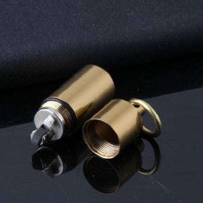 Vỏ hộp quẹt bật lửa xăng đá HY-625 kiêm móc khóa nhỏ gọn