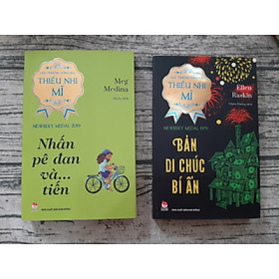 Combo 2 cuốn Bản Di Chúc Bí Ẩn và Nhấn Pê Đan Và… Tiến - Giải Thưởng Văn Học Thiếu Nhi Mĩ - Newbery Medal