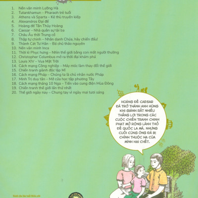 Du Hành Vào Lịch Sử Thế Giới - Caesar - Nhà Quân Sự Tài Ba