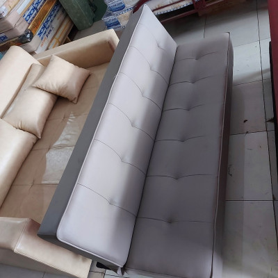 Sofa giường Special 1m7 da màu xám tùy chọn Juno Sofa