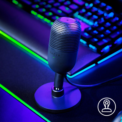 [NEW] Razer Seiren V3 Mini - Ultra-Compact USB Microphone (Micro Streaming) (Hàng chính hãng)