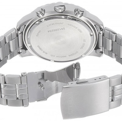 Đồng Hồ Nam Citizen Dây Thép Không Gỉ AN8130-53E - Mặt Đen