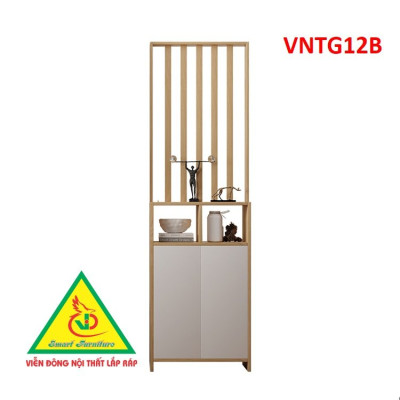 TỦ TRANG TRÍ  KIÊM VÁCH NGĂN PHÒNG VNTG12 - Nội thất lắp ráp Viendong Adv