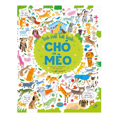 Sách - Tinh Mắt Bắt Hình - Chó Và Mèo - Đông A