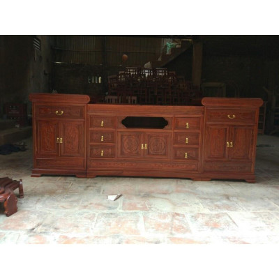 Kệ Tivi Kệ Mõ Gỗ Hương Vân