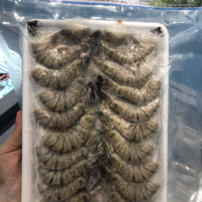 Tôm sú vỏ đặc sản Cà Mau kích cỡ 31/40 Seaprodex - 500gr