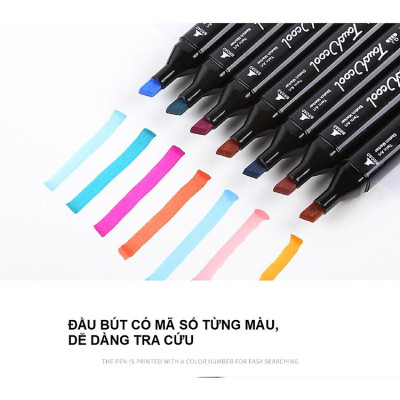 Bộ Bút 30 Màu Touch Chuyên Nghiệp - Hàng chính hãng 