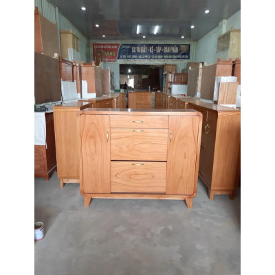 Tủ giày thông minh gỗ Gõ loại 80cm