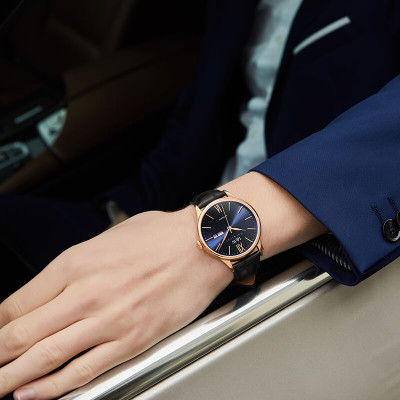 Đồng hồ nam chính hãng IW CARNIVAL IW529G-2 Kính sapphire ,chống xước ,Chống nước 30m ,Bảo hành 24 tháng,Máy cơ (Automatic),dây da cao cấp, thiết kế đơn giản dễ đeo