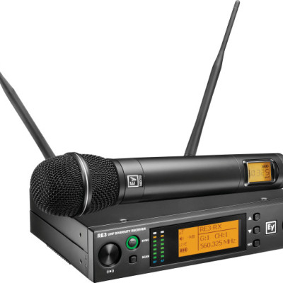 Bộ micro không dây cầm tay 1 mic Electrovoice RE3RE520 - Electro-Voice RE3-RE520 - Hàng chính hãng