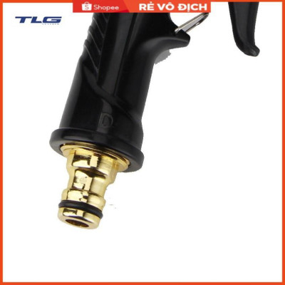 Bộ dây và vòi xịt rửa xe tưới cây tăng áp,vòi xịt rửa,vòi tưới cây 810-2498 (dây xanh- cút nối xanh)