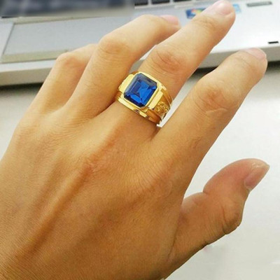 Nhẫn nam titan cao cấp thời trang chạm rồng 2 bên trangsucpt đá đỏ inox thép không gỉ PTNNA255