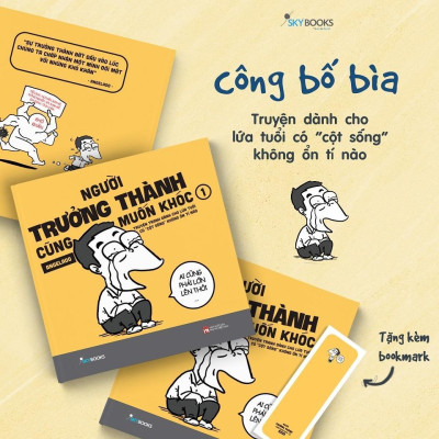 Sách - Người Trưởng Thành Cũng Muốn Khóc - Tập 1 - AZ Việt Nam