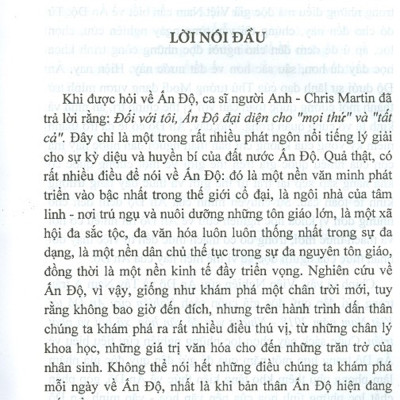 Nghiên Cứu Ấn Độ Tại Việt Nam Năm 2018 - Những Vấn Đề Văn Hóa, Xã Hội Và Phát Triển