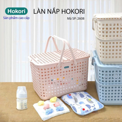 Làn nắp Hokori Việt Nhật , Làn đi sinh đựng đồ mẹ và bé , giỏ xách đi siêu thị đựng đồ siêu to - Hàng Việt Nam