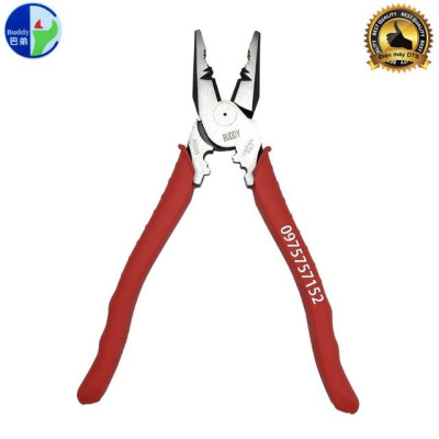 Kìm điện đa năng cao cấp Nhật Bản 5 trong 1 Buddy 9inch/225mm (Kẹp-Cắt-Tuốt dây-Bấm cos) - Standard JAPAN