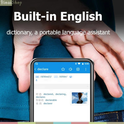 Ruizu D60 - Máy Nghe Nhạc, Xem Video Màn Hình Cảm Ứng LCD 3.5 Inch, Kết Nối Wifi, Bluetooth, Hỗ Trợ Dịch Ngôn Ngữ - Hàng Chính Hãng