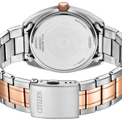 Đồng Hồ Nam Citizen Dây Thép Không Gỉ BI5104-57E - Mặt Đen