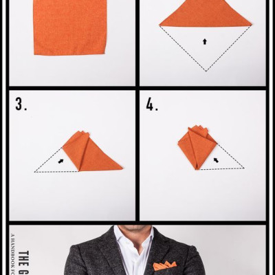 Khăn Cài Túi Áo Vest - Pocket Square - Phụ Kiện Cài Áo đen ô cờ