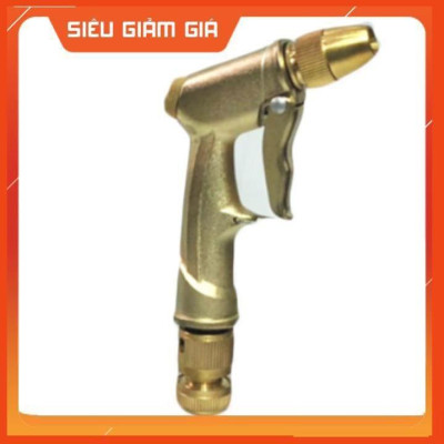 Bộ dây vòi xịt nước rửa xe, tưới cây . tăng áp 3 lần, loại 7m, 10m 206701-1 đầu đồng,cút đồng+ tặng đai