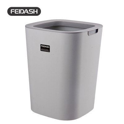 Thùng Rác Vuông 2 Lớp Thiết Kế Mở Không Nắp FEIDASH G3400 - Dung Tích 8L Nhỏ Gọn Tiện Lợi - Màu Sắc Thanh Lịch, Đa Dạng 