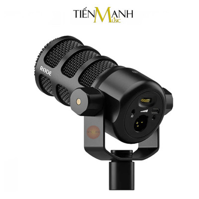 Micro Rode Podmic USB - Mic Thu Âm Dynamic Pod Mic Podcast Livestream Phòng Thu Studio Microphone Hàng Chính Hãng