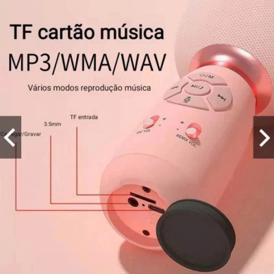 Micro Karaoke kèm loa Bluetooth - Hàng chính hãng