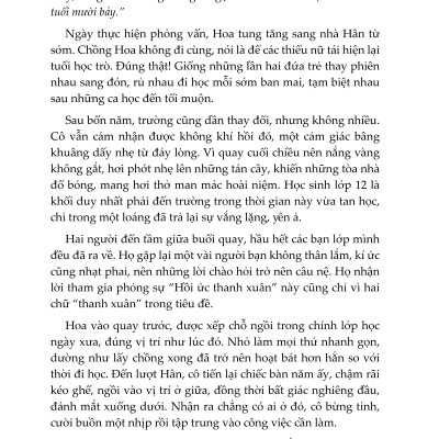 Sách Quay Lại Tuổi 17 Để Cứu Rỗi Chính Mình (trọn bộ) - Hoa Di - Tình cảm lãng mạn, học đường, thanh xuân, vườn trường