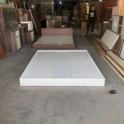 Giường ngủ gỗ đơn giản giá rẻ Juno Sofa 