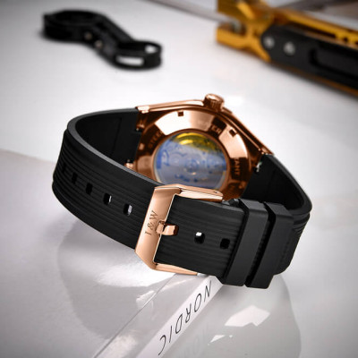 Đồng Hồ Nam I&W Carnival 55851G7 Chính Hãng Full Box Chống Nước Kính Chống Xước Dây Silicon Cao Cấp BH 60T (Máy Cơ Tự Động)