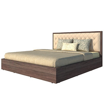 Giường ngủ cao cấp Tundo màu nâu 140cm x 200cm