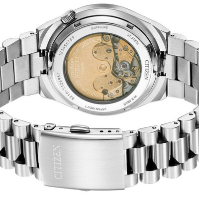 Đồng Hồ Nam Citizen Tsuyosa Dây Thép Không Gỉ Máy Cơ-Automatic NJ0150-81X - Mặt Xanh (Sapphire)