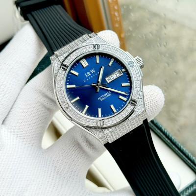 Đồng Hồ Nam I&W Carnival 55851GD1 Chính Hãng Full Box Chống Nước Kính Chống Xước Dây Silicon Cao Cấp BH 60T (Máy Cơ Tự Động)