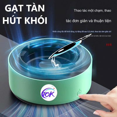 Gạt Tàn Không Khói Thông Minh Cho Không Khí Trong Lành, Hút Khói Hiệu Quả, ĐÈN TRANG TRÍ , ĐỒNG HỒ TREO TƯỜNG