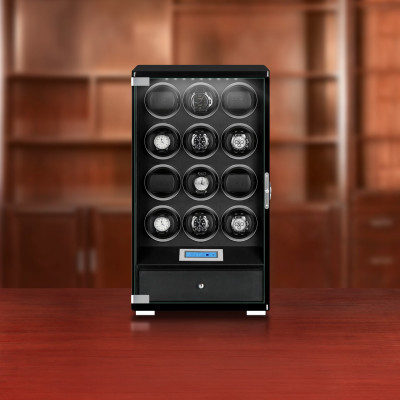 HỘP XOAY CHÍNH HÃNG DRIKLUX D12 KHÓA VÂN TAY- XOAY 12 ĐỒNG HỒ