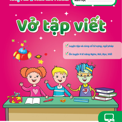 Tiếng Anh 1 Extra and Friends - Trọn bộ (sách học sinh, sách bài tập, vở tập viết)