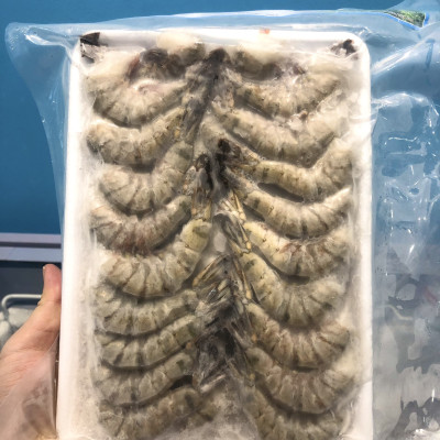 Tôm sú vỏ đặc sản Cà Mau kích cỡ 31/40 Seaprodex - 500gr