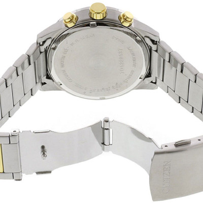 Đồng Hồ Nam Citizen Dây Thép Không Gỉ AN3604-58A - Mặt Vàng