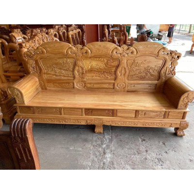 Bộ bàn ghế khổng tử gỗ gõ đỏ