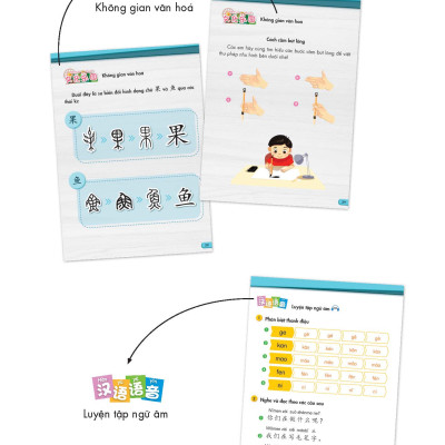 Sách tiếng Trung Quốc 4 - Sách bài học Tập 1 & 2