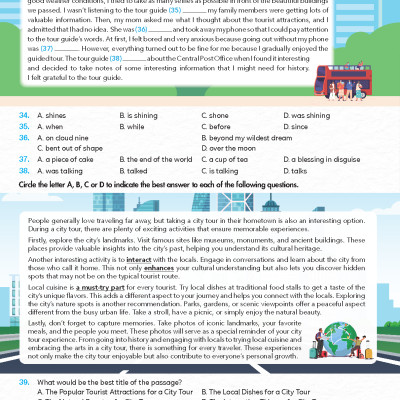 Bài tập Bổ trợ Tiếng Anh 12 i-Learn Smart World