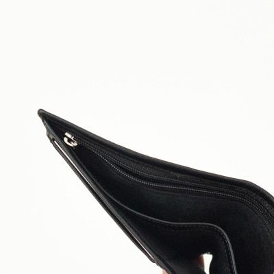 Ví đứng da bò B32D | Anh Tho leather