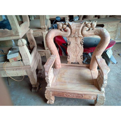 Bàn ghế minh quốc đào gỗ xoan ta