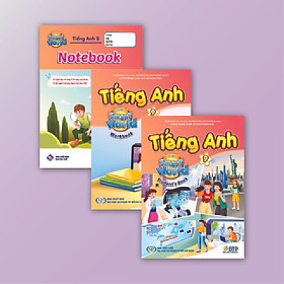 Tiếng Anh 9 i-Learn Smart World - Trọn bộ (Sách học sinh, Sách bài tập, Notebook)
