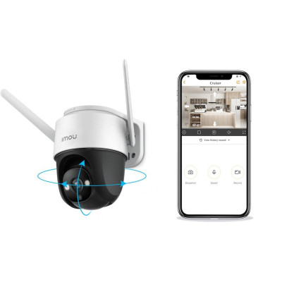 Camera WIFI ngoài trời IMOU S21FP, S41FP có màu ban đêm, xoay 360 độ - Hàng chính hãng