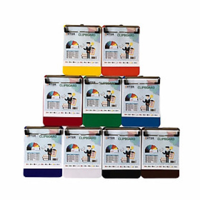 Bìa trình ký mica Enter G05 13x17cm kẹp mini